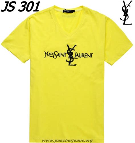 t shirt homme yves saint laurent|saint laurent graphic tee.